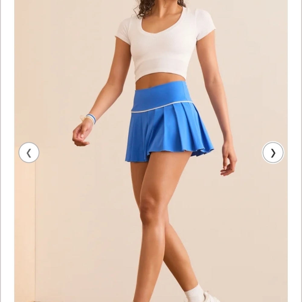 Altar'd State Blue Skort - Picture 2 of 8